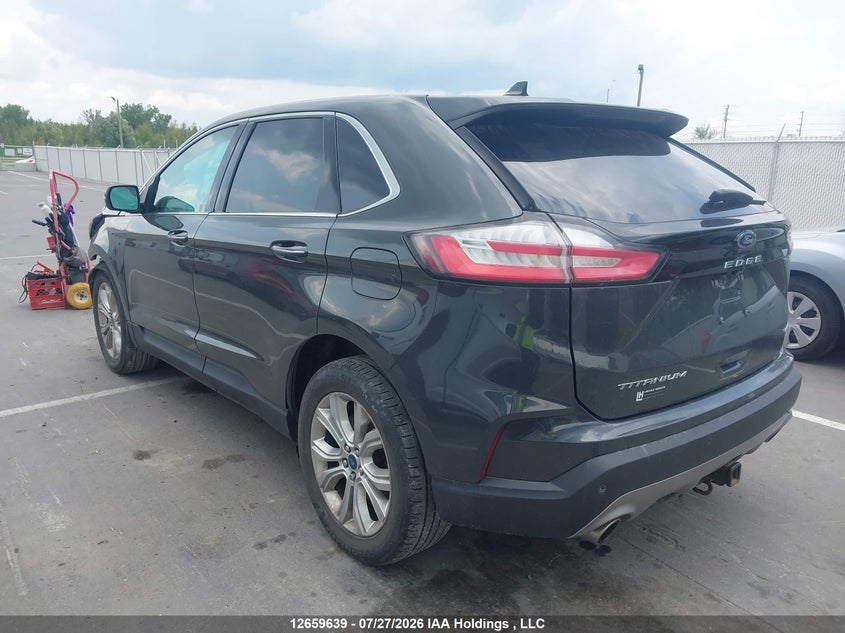 Vin: 2fmpk4k98mba55226, lot: 3061921, ford edge titanium 20213