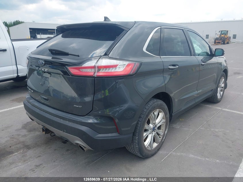 Vin: 2fmpk4k98mba55226, lot: 3061921, ford edge titanium 20214