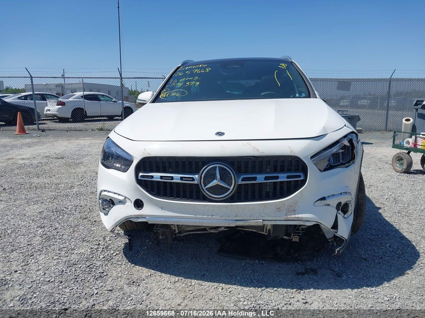 2026 Mercedes-Benz Gla 250 4Matic VIN: W1N4N4HB2TJ774399 Lot: 12659668