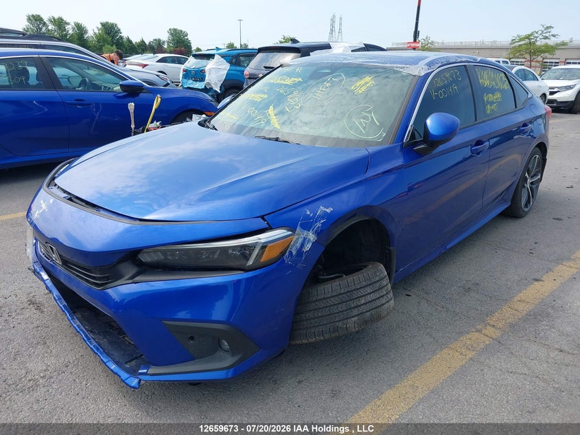 Vin: 2hgfe1f99ph001419, lot: 3061955, honda civic 20232