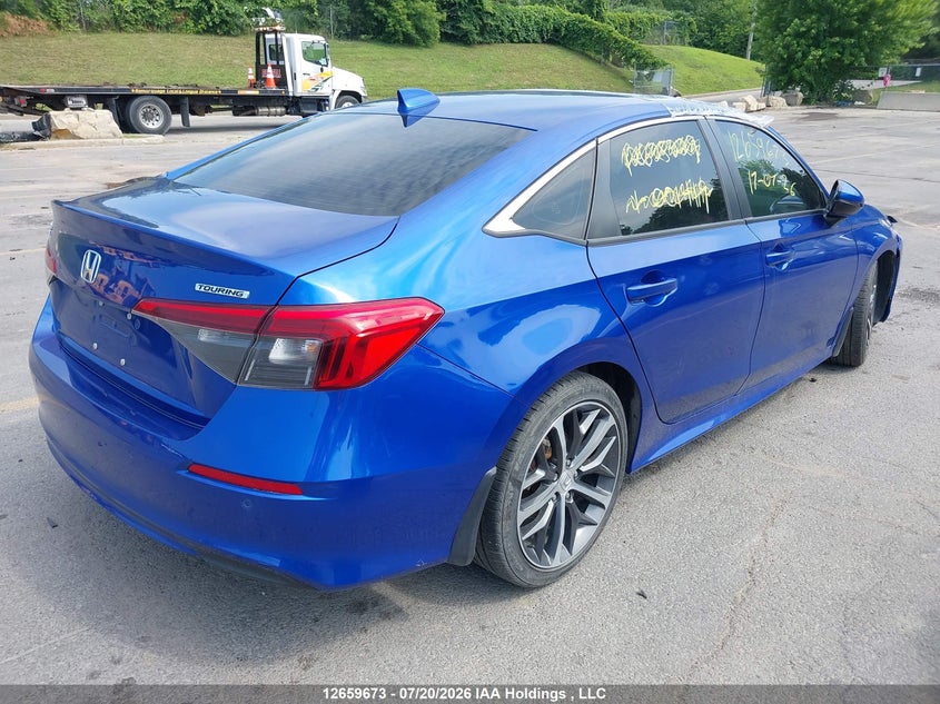 Vin: 2hgfe1f99ph001419, lot: 3061955, honda civic 20234