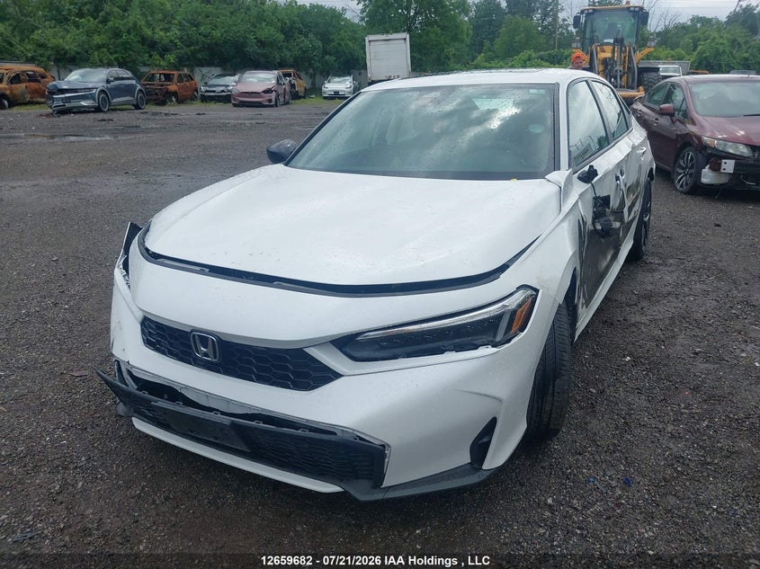 Vin: 2hgfe4f82th003810, lot: 3061964, honda civic sport hybrid/sport touring hybrid 20262