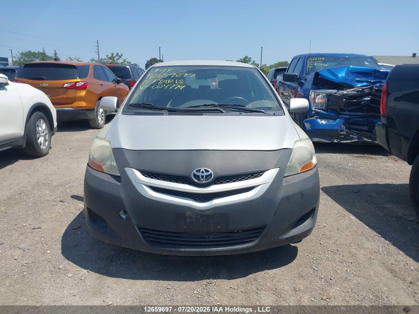 2007 Toyota Yaris VIN: JTDBT923X71024774 Lot: 12659697