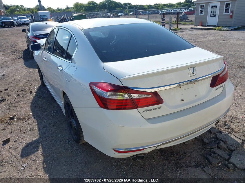 Vin: 1hgcr2f52ha811694, lot: 3061984, honda accord sport 20173