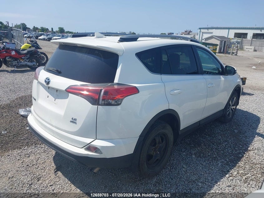 Vin: 2t3bfrev1jw700980, lot: 3061985, toyota rav4 le 20184