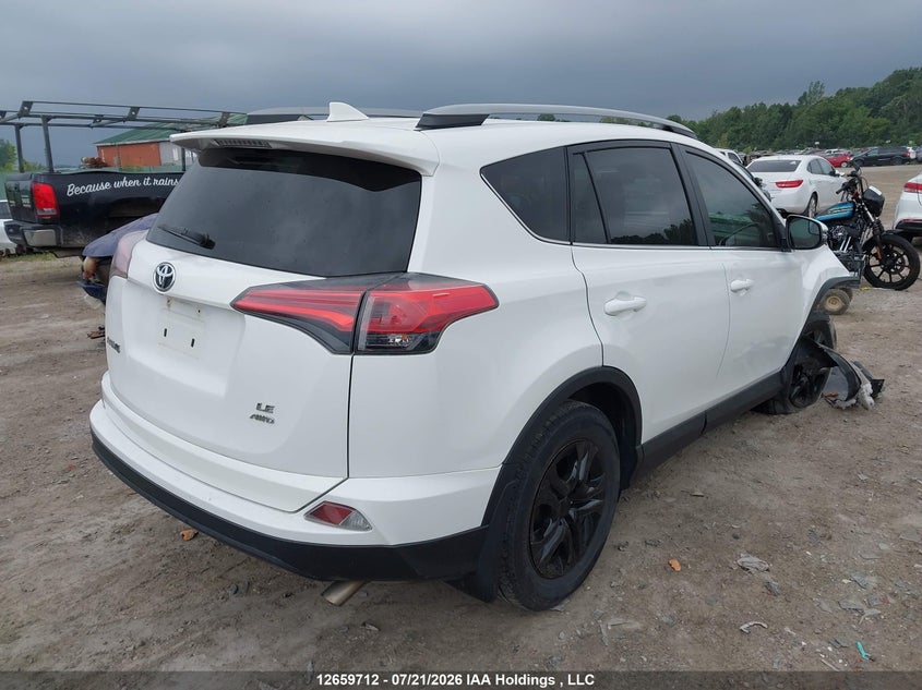 Vin: 2t3bfrev4hw643894, lot: 3061994, toyota rav4 le 20174