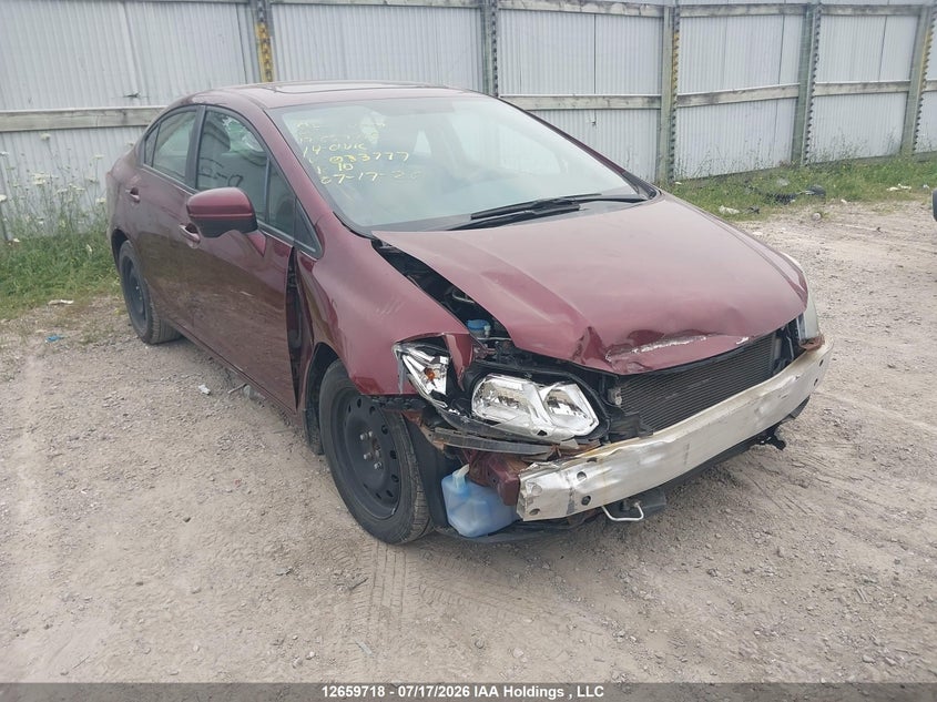 Vin: 2hgfb2f57eh033777, lot: 3062000, honda civic ex 4dr 2014 img_1