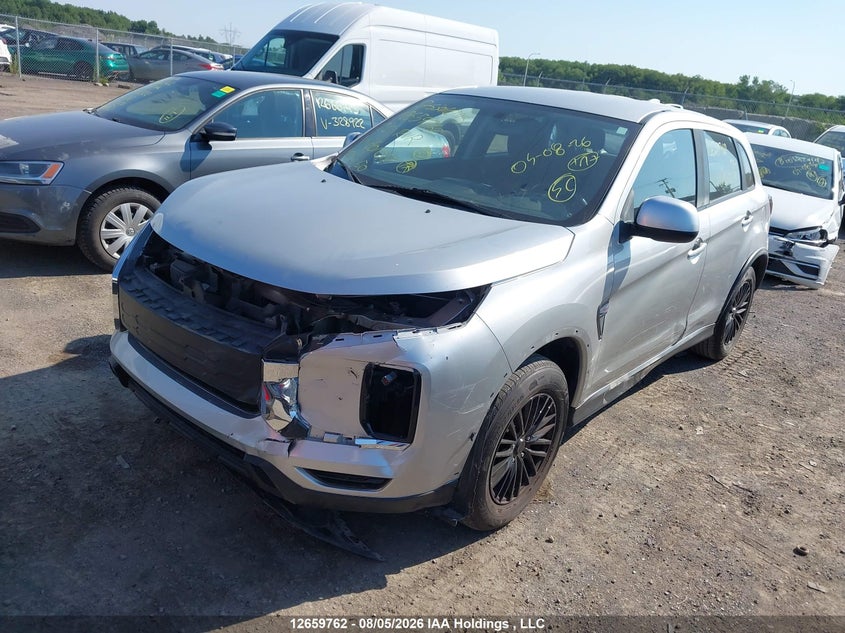 Vin: ja4ah3au8lu601017, lot: 3062044, mitsubishi rvr se/es 20202