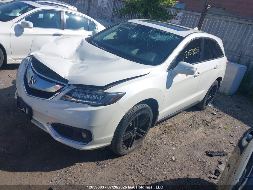 2017 Acura RDX, Удар спереду, IAAI, VIN 5J8TB4H77HL801021 — фото 2