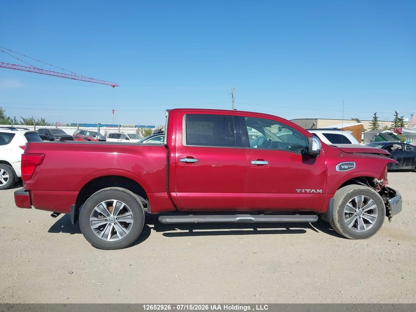2017 Nissan Titan Platinum Reserve/Pro-4X/S/Sl/Sv VIN: 1N6AA1E53HN507658 Lot: 12652926x
