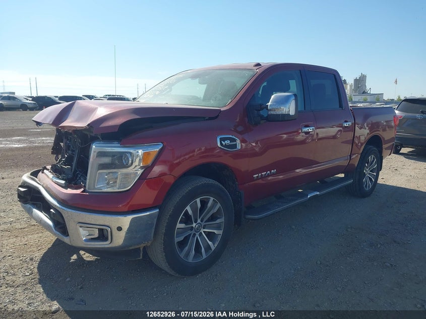 2017 Nissan Titan Platinum Reserve/Pro-4X/S/Sl/Sv VIN: 1N6AA1E53HN507658 Lot: 12652926x