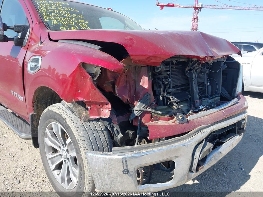 2017 Nissan Titan Platinum Reserve/Pro-4X/S/Sl/Sv VIN: 1N6AA1E53HN507658 Lot: 12652926x