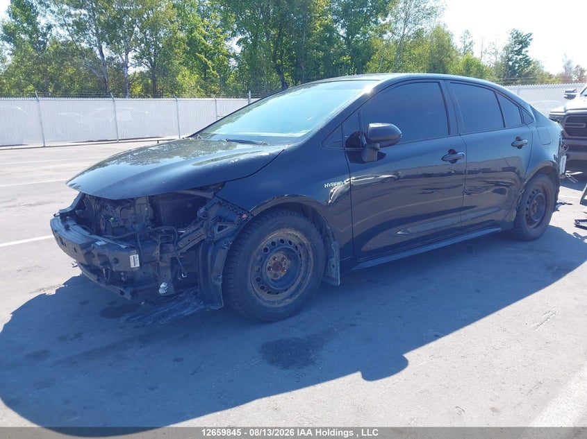 Vin: jtdbbmbe3mj034856, lot: 3062131, toyota corolla hybrid 20212