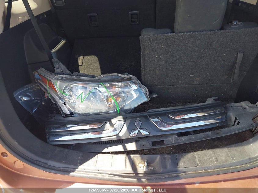 2014 Mitsubishi Outlander Se VIN: JA4JZ3AX4EZ601609 Lot: 12659865