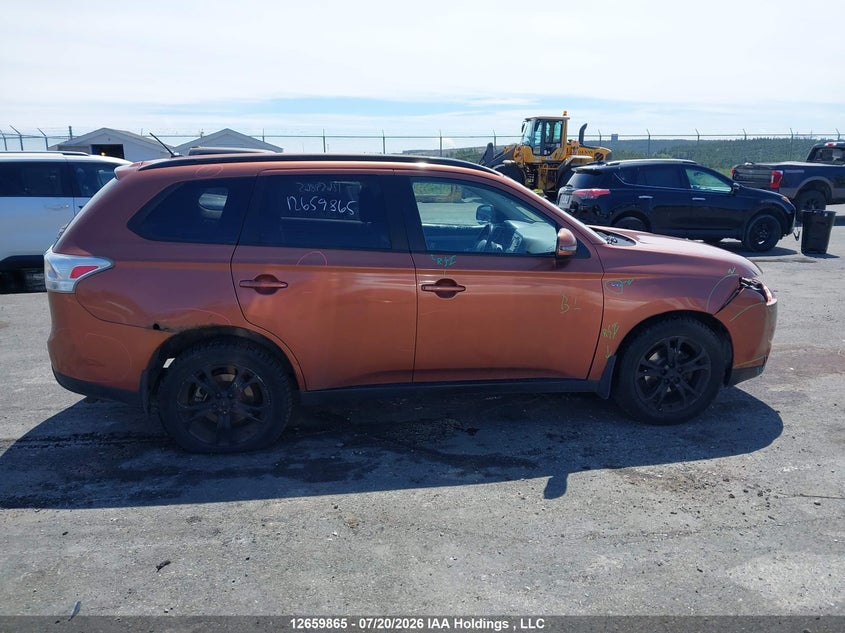 2014 Mitsubishi Outlander Se VIN: JA4JZ3AX4EZ601609 Lot: 12659865