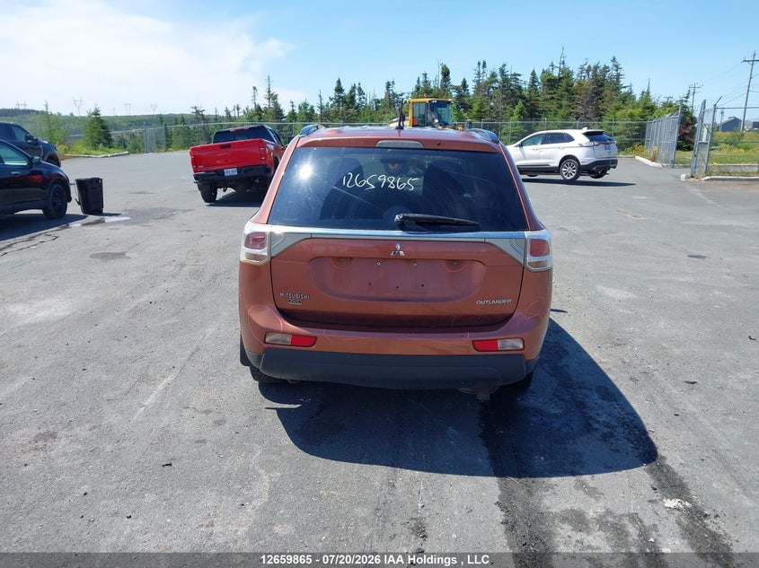 2014 Mitsubishi Outlander Se VIN: JA4JZ3AX4EZ601609 Lot: 12659865