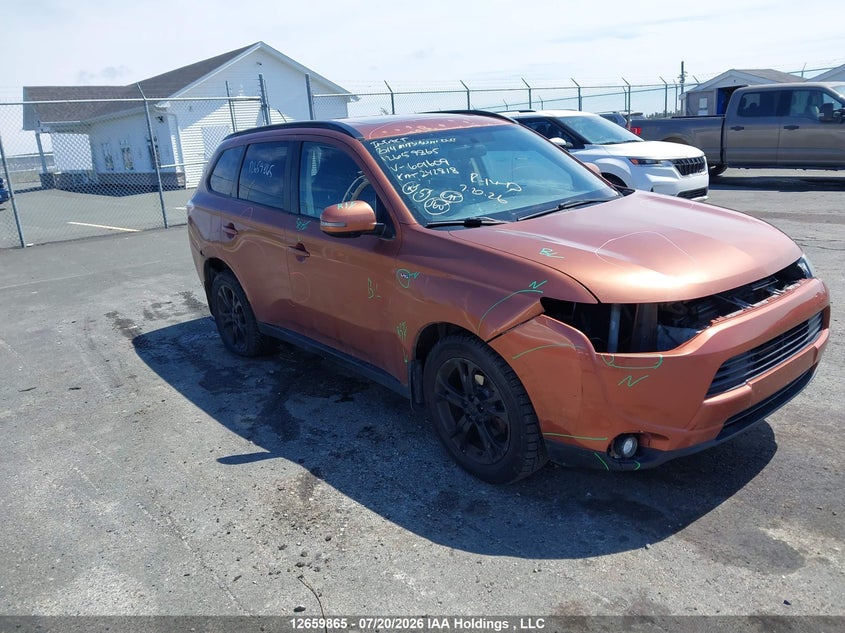 2014 Mitsubishi Outlander Se VIN: JA4JZ3AX4EZ601609 Lot: 12659865