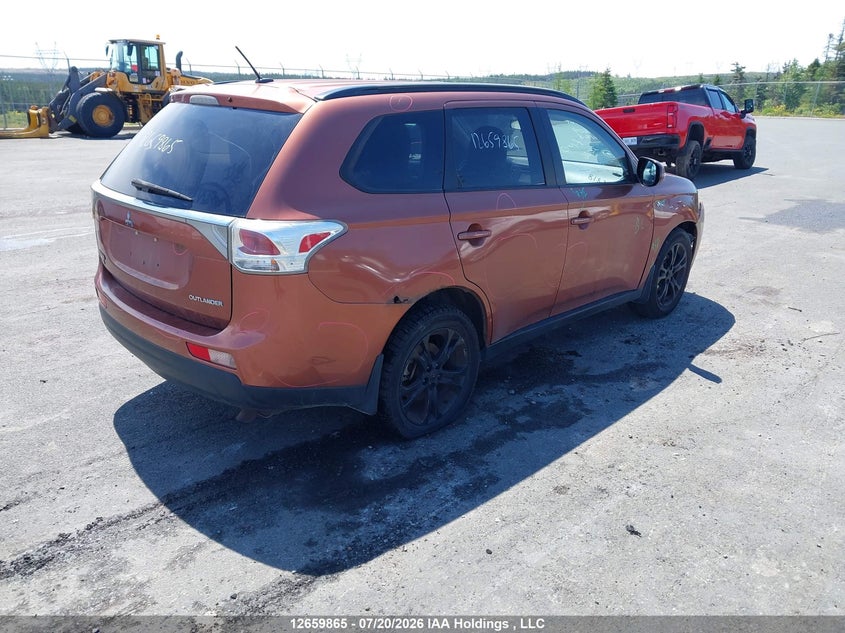 2014 Mitsubishi Outlander Se VIN: JA4JZ3AX4EZ601609 Lot: 12659865