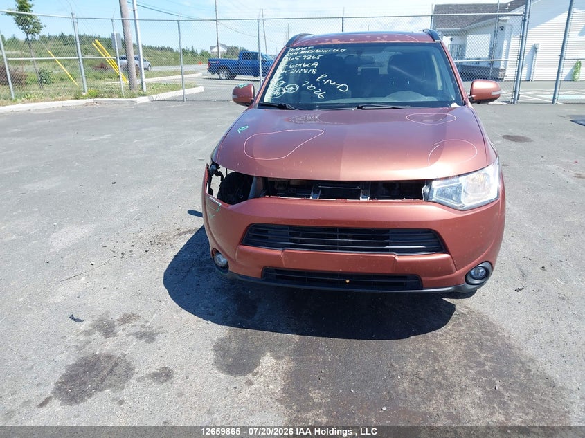 2014 Mitsubishi Outlander Se VIN: JA4JZ3AX4EZ601609 Lot: 12659865