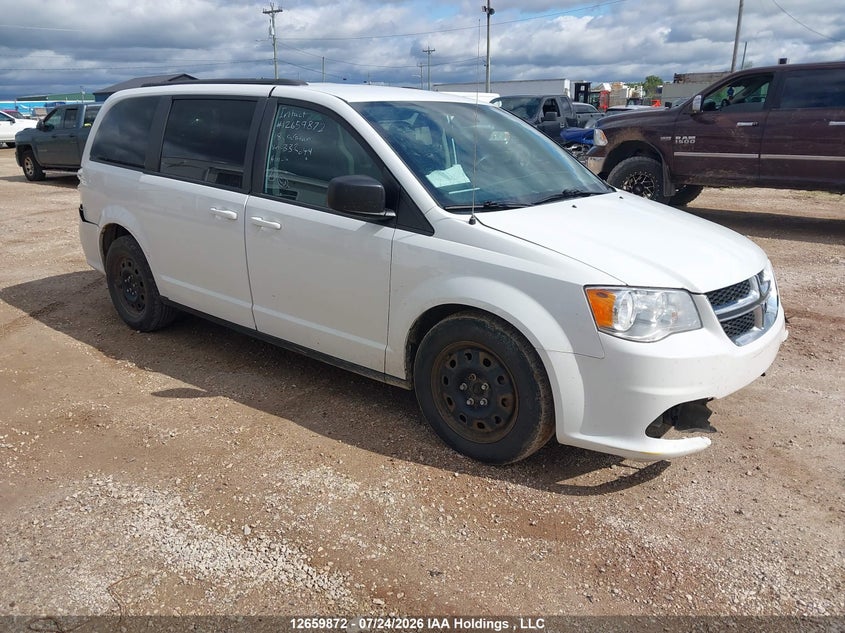 2018 Dodge Grand Caravan Se, Удар спереду, IAAI, VIN 2C4RDGBG4JR332044