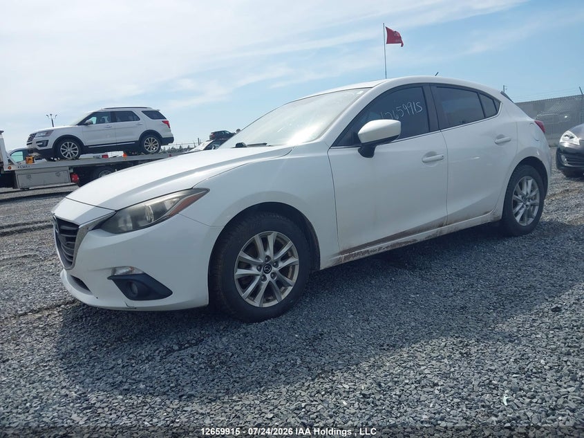 2015 MAZDA 3 SEDAN 2.0L I-4 DI, DOHC, VVT, 155HP
