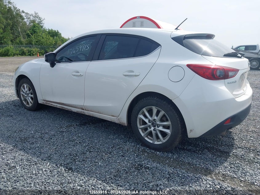 Vin: 3mzbm1l78fm178298, lot: 3062209, mazda mazda3 gs 20153