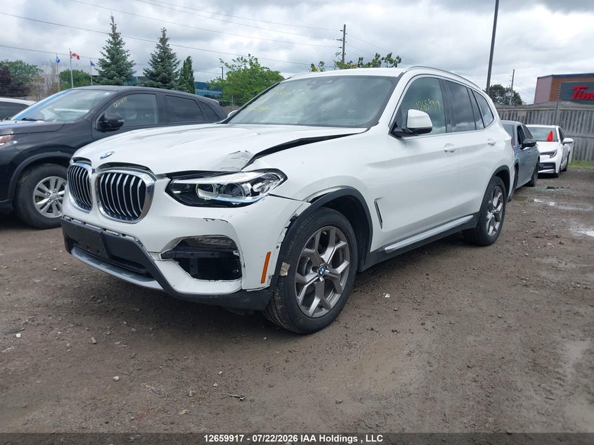 Vin: 5uxty5c06m9g42420, lot: 3062211, bmw x3 xdrive30i 20212