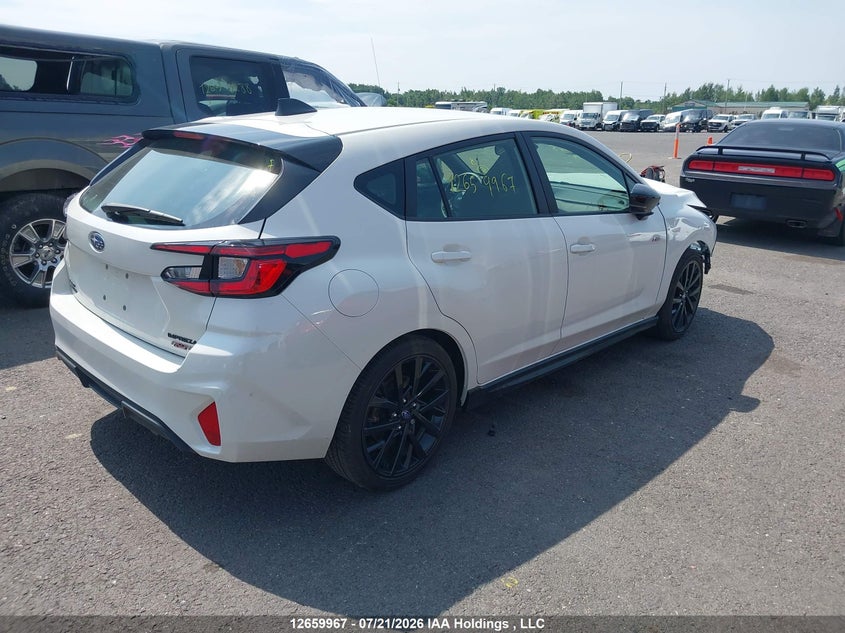 Vin: jf1guhjc3t8225745, lot: 3062261, subaru impreza rs 5-door 20264