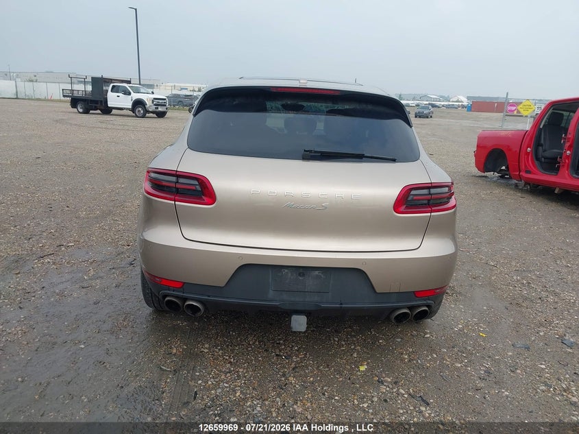 2015 Porsche Macan S VIN: WP1AB2A53FLB72646 Lot: 12659969