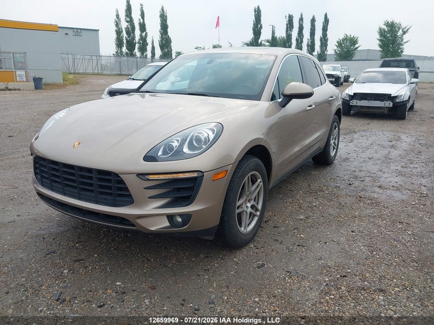 2015 Porsche Macan S VIN: WP1AB2A53FLB72646 Lot: 12659969