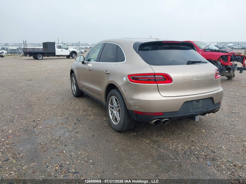 2015 Porsche Macan S VIN: WP1AB2A53FLB72646 Lot: 12659969