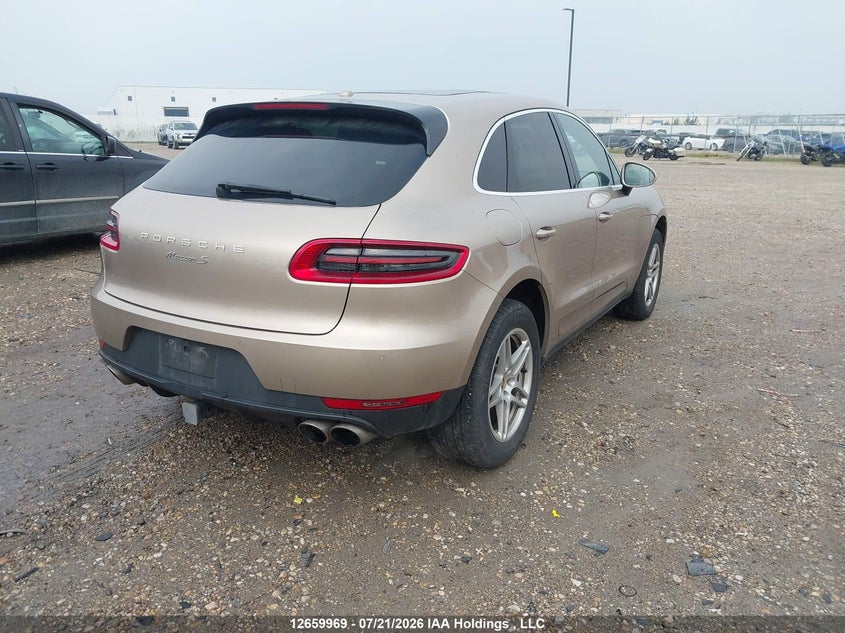 2015 Porsche Macan S VIN: WP1AB2A53FLB72646 Lot: 12659969