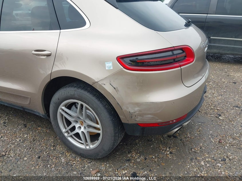 2015 Porsche Macan S VIN: WP1AB2A53FLB72646 Lot: 12659969