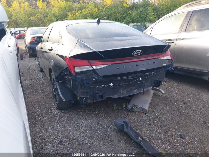 Vin: kmhln4dj0su132613, lot: 3062292, hyundai elantra luxury hybrid 20253