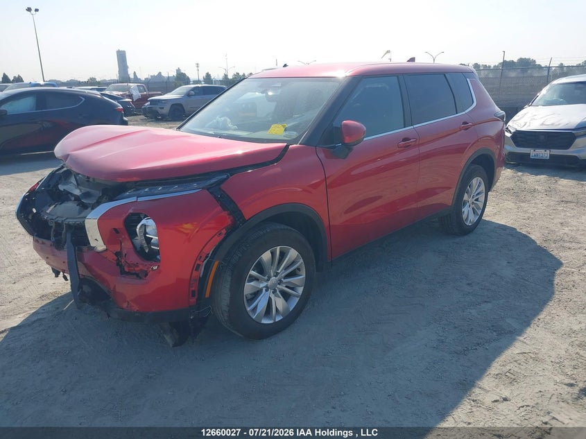 Vin: ja4j4uab4tz607562, lot: 3062328, mitsubishi outlander es 20262