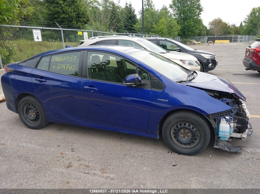 2016 Toyota Prius Technology/Touring VIN: JTDKBRFU2G3504740 Lot: 12660037