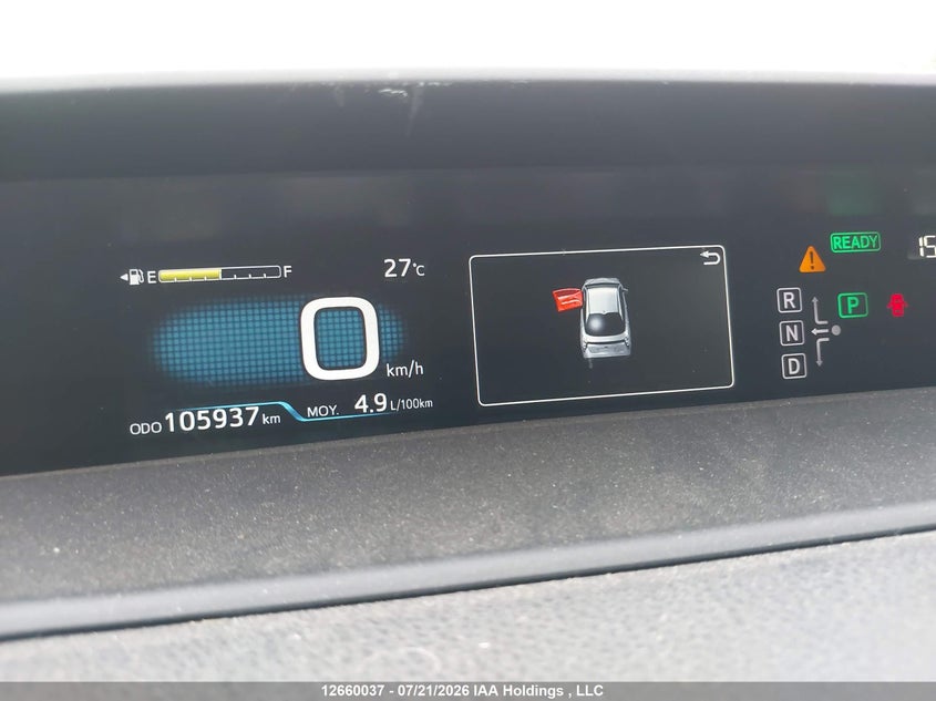 2016 Toyota Prius Technology/Touring VIN: JTDKBRFU2G3504740 Lot: 12660037