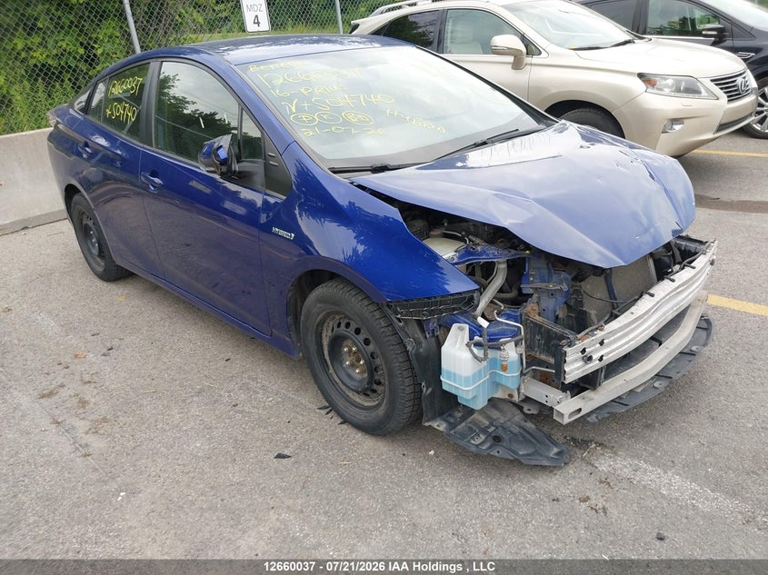 2016 Toyota Prius Technology/Touring VIN: JTDKBRFU2G3504740 Lot: 12660037