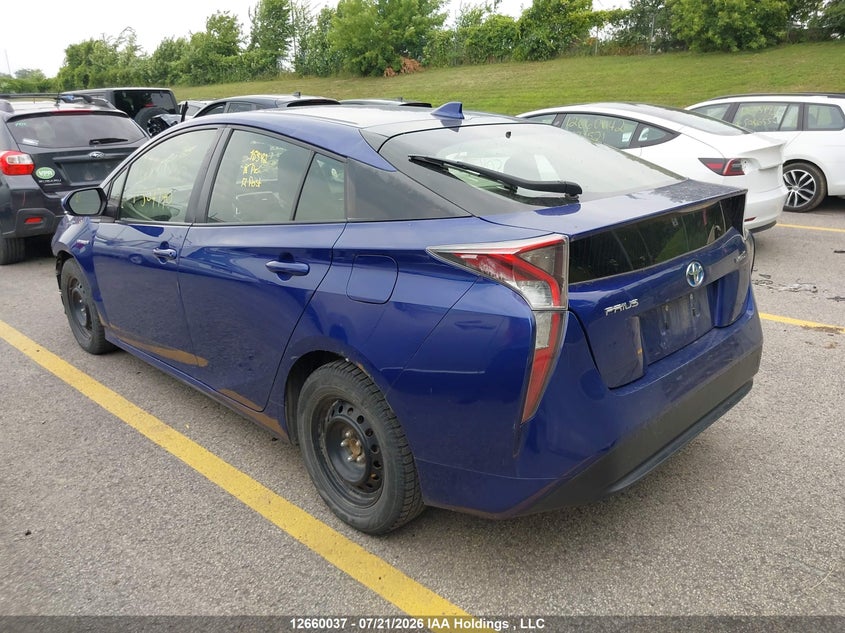 2016 Toyota Prius Technology/Touring VIN: JTDKBRFU2G3504740 Lot: 12660037
