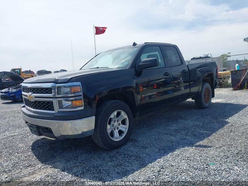 2014 Chevrolet Silverado, Удар сзади, IAAI, VIN 1GCVKPEC7EZ374894 — фото 2