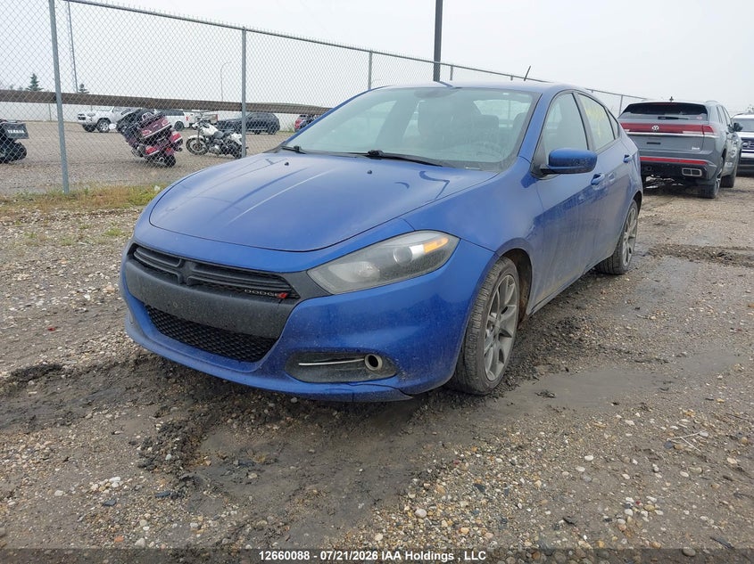 Vin: 1c3cdfbb8ed826442, lot: 3062389, dodge dart sxt 20142