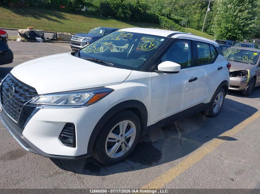 2021 Nissan Kicks, Water, IAAI, VIN 3N1CP5BV5ML533536 — photo 2