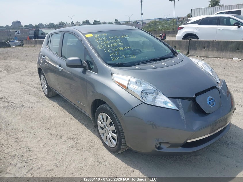 2016 NISSAN LEAF S