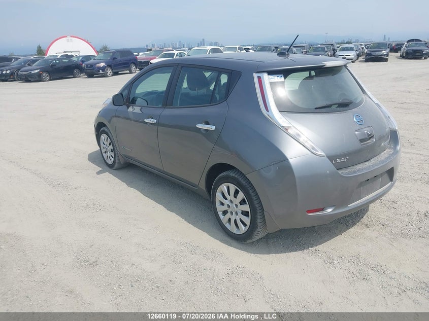 Vin: 1n4az0cp1gc306870, lot: 3062420, nissan leaf s 20163