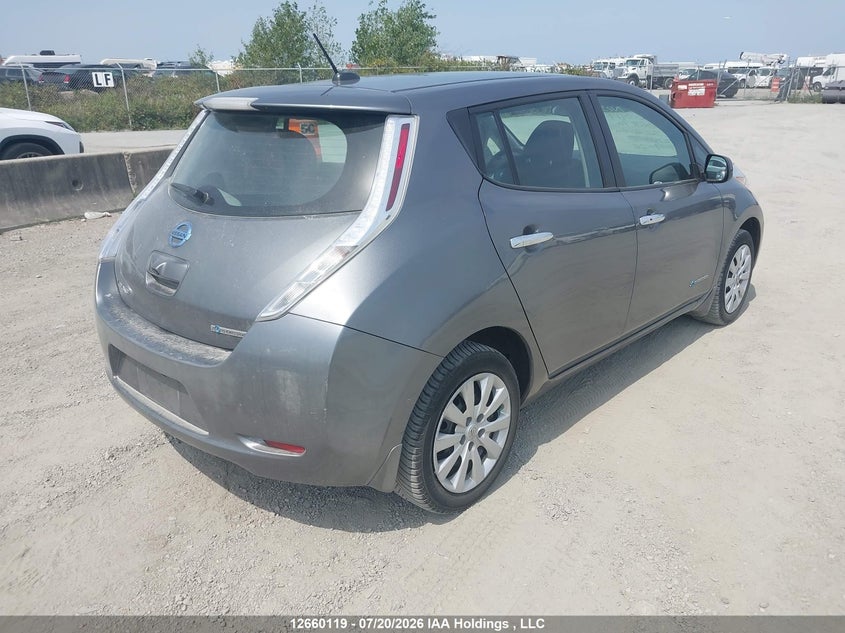 Vin: 1n4az0cp1gc306870, lot: 3062420, nissan leaf s 20164