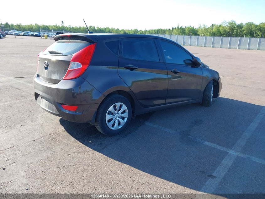 Vin: kmhct5ae2fu213900, lot: 3062449, hyundai accent gs 20154