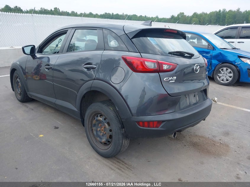 Vin: jm1dkfb73g0134150, lot: 3062456, mazda cx-3 sport 20163