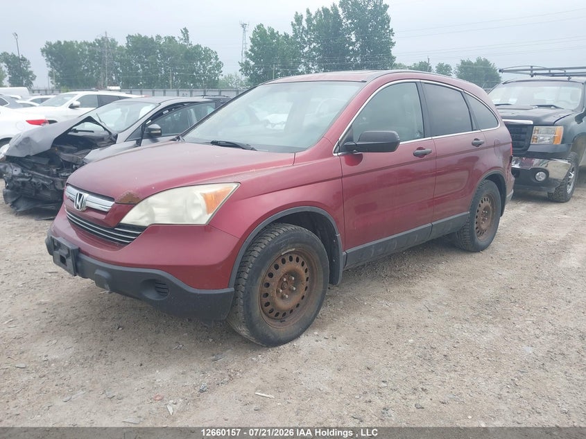 2007 Honda CR-V, Удар сзади, IAAI, VIN 5J6RE48587L815212 — фото 2