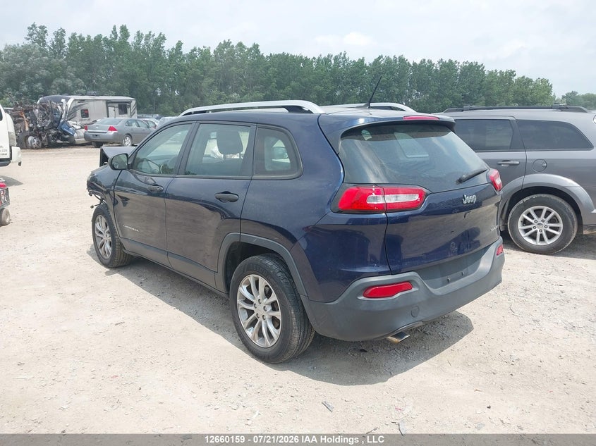 Vin: 1c4pjlab0ew116039, lot: 3062460, jeep cherokee sport 20143