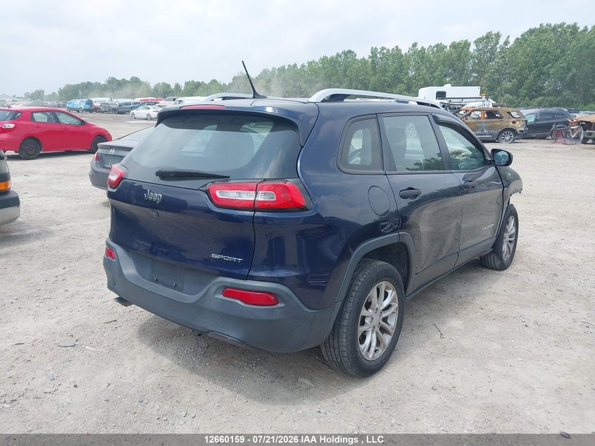 Vin: 1c4pjlab0ew116039, lot: 3062460, jeep cherokee sport 20144